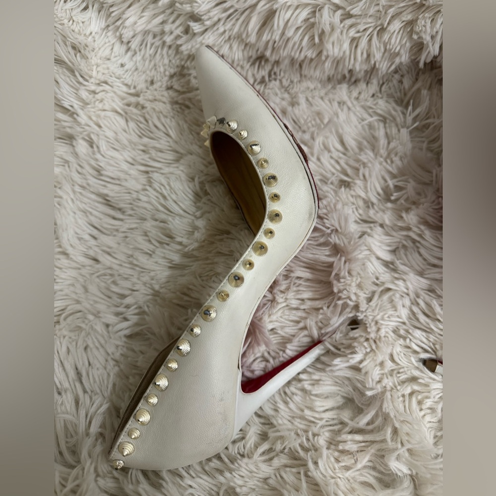 SOLD ❌CHRISTIAN LOUBOUTIN 
Shiny Nappa Irishell 100 Pumps 38.5 - Picture 7 of 8
